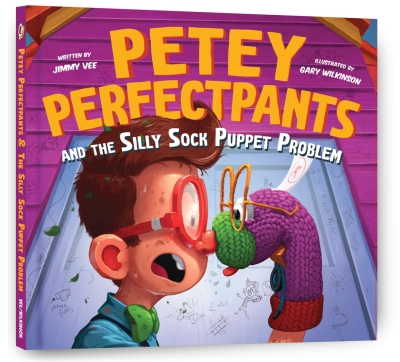 Petey Perfectpants and the Silly Sock Puppet Problem by Jimmy Vee